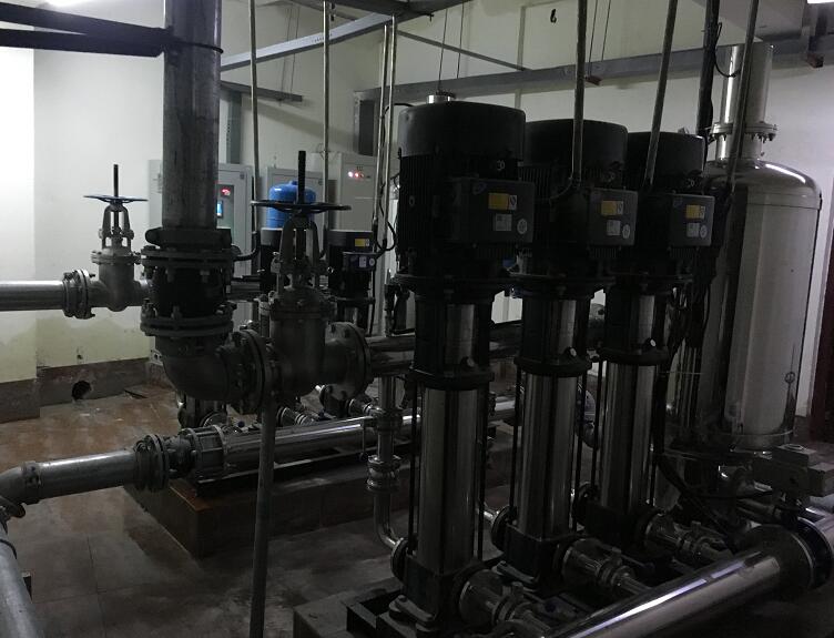 管道式超靜音全自動供水設備 管中泵變頻運行實現靜音